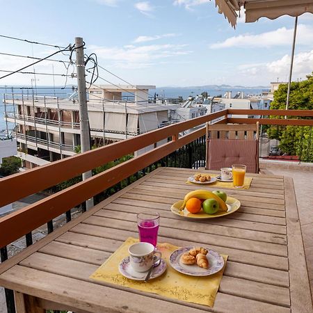 Sea View Apartment 100M From The Beach Saronida Exterior foto